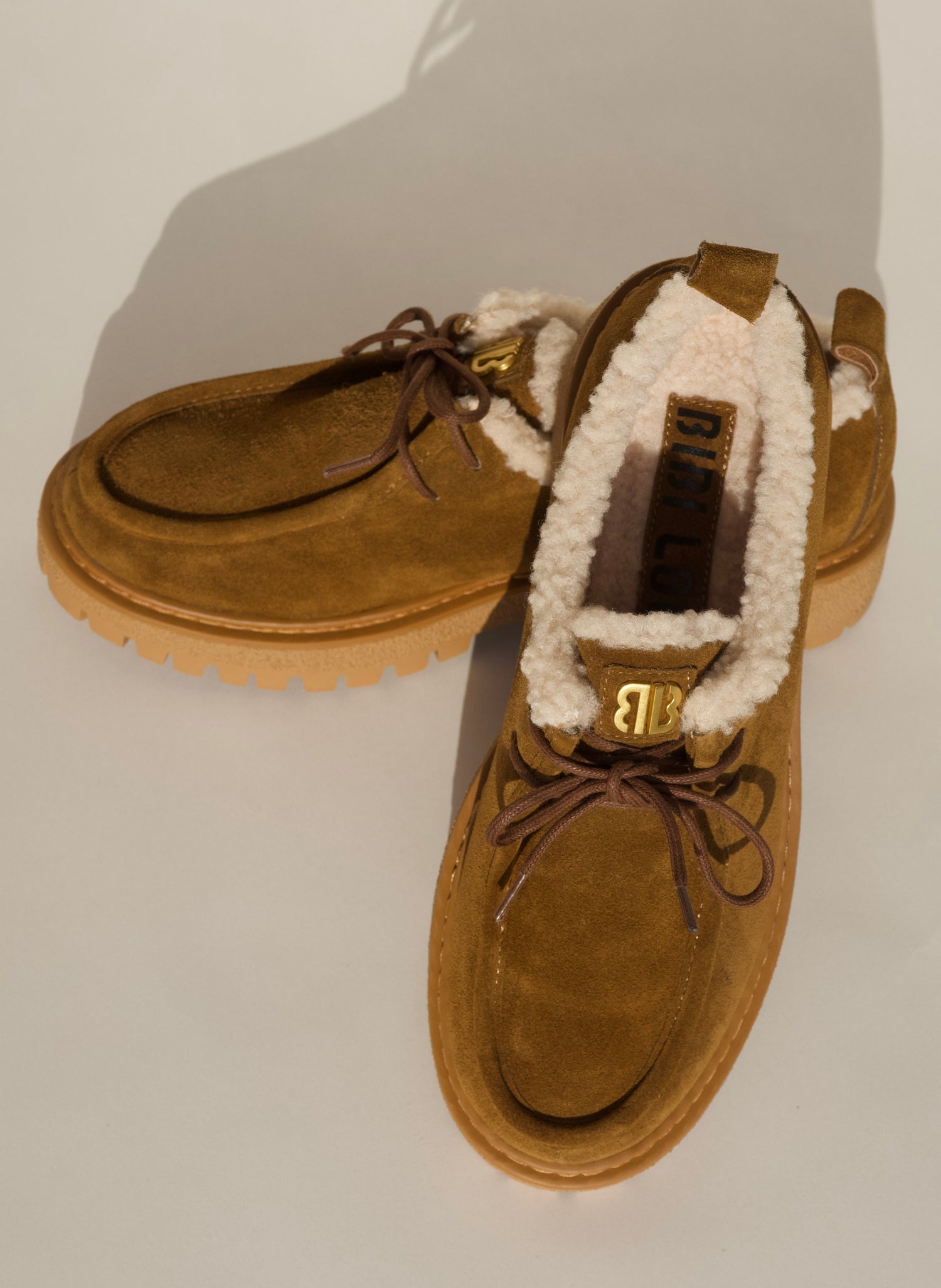 Stilvoll & warm: Bibi Lou Mokassin-Fellschuhe