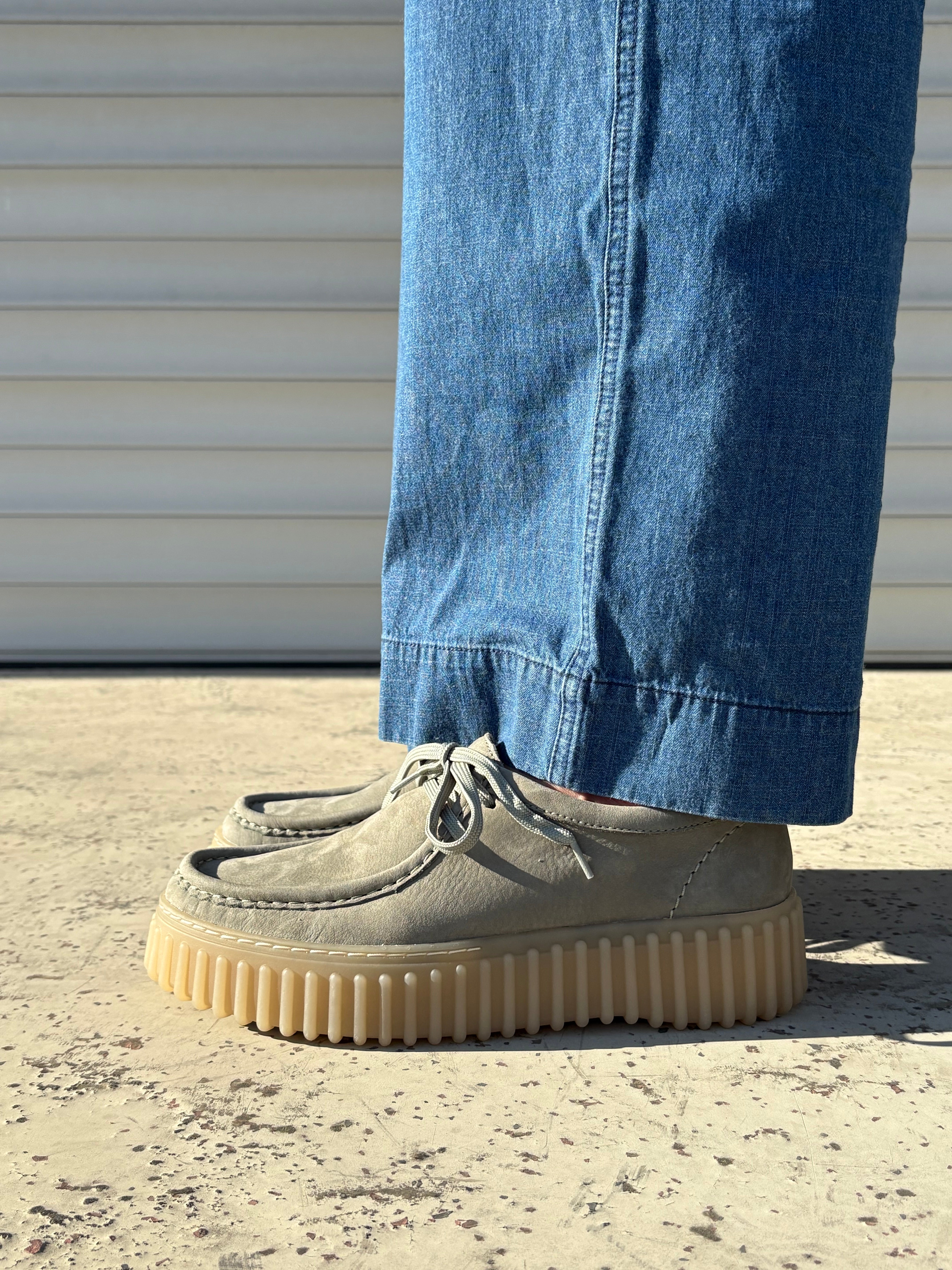 Clarks Schuhe Damen Khaki