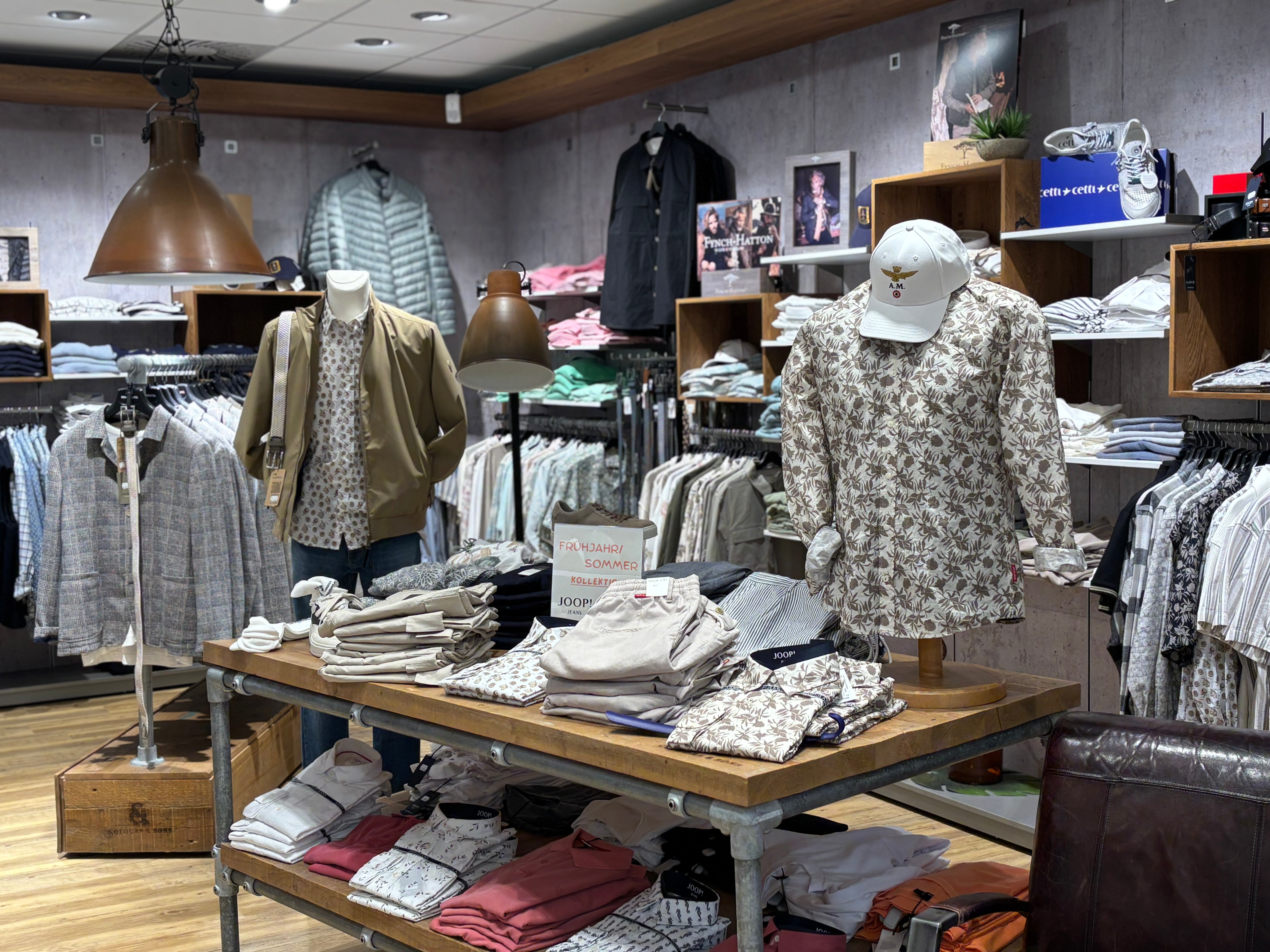 Herrenabteilung Mode