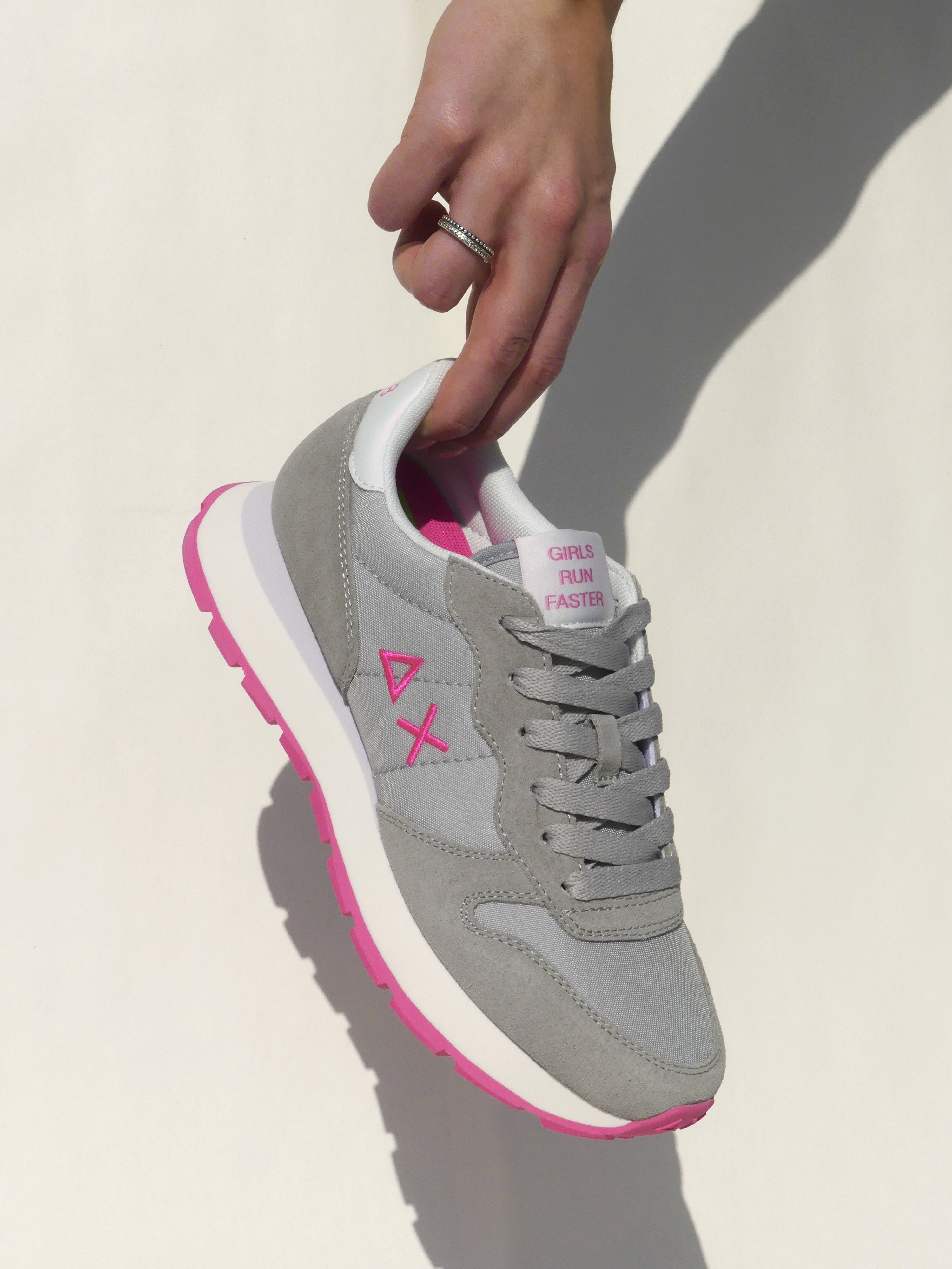 Sun68 Sneaker Grau Pink