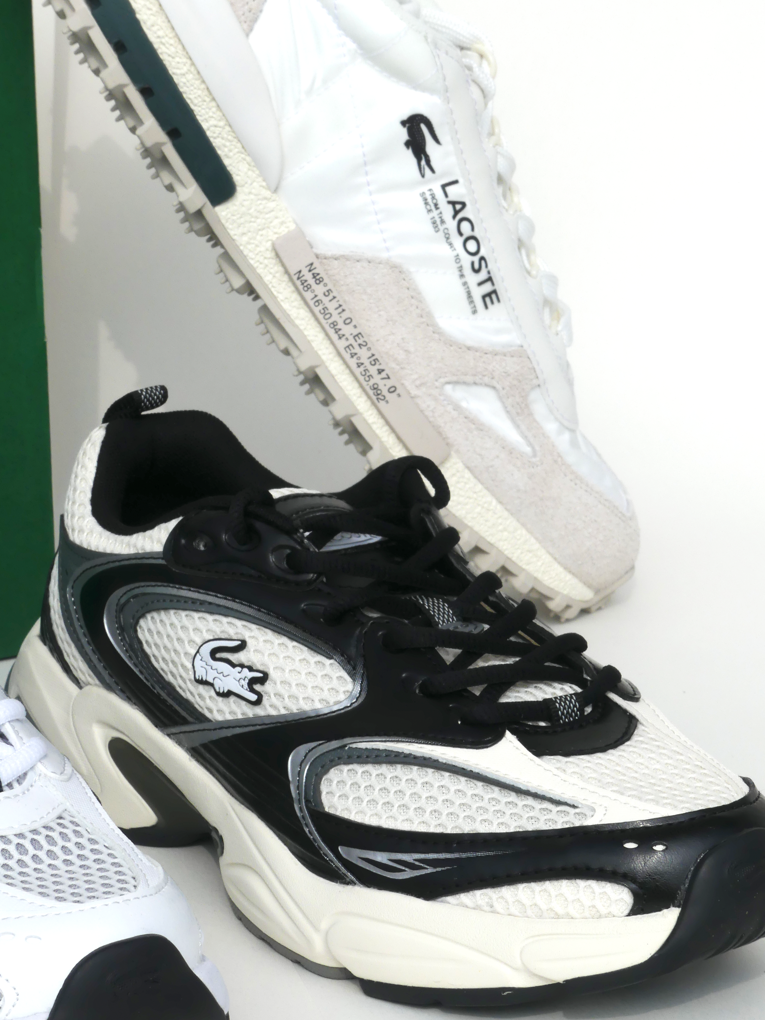 Lacoste Sneaker Herren Schwarz Weiß