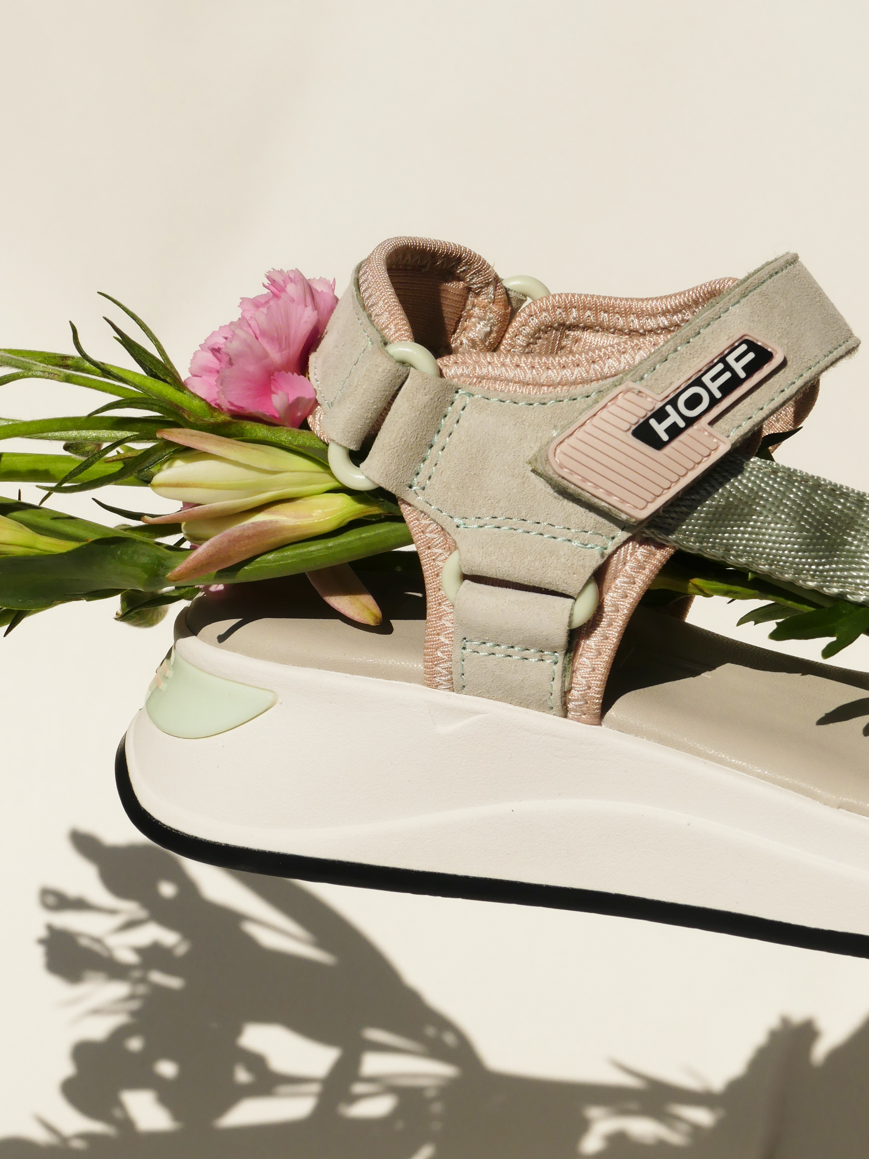 Hoff Sandale mit Blumen