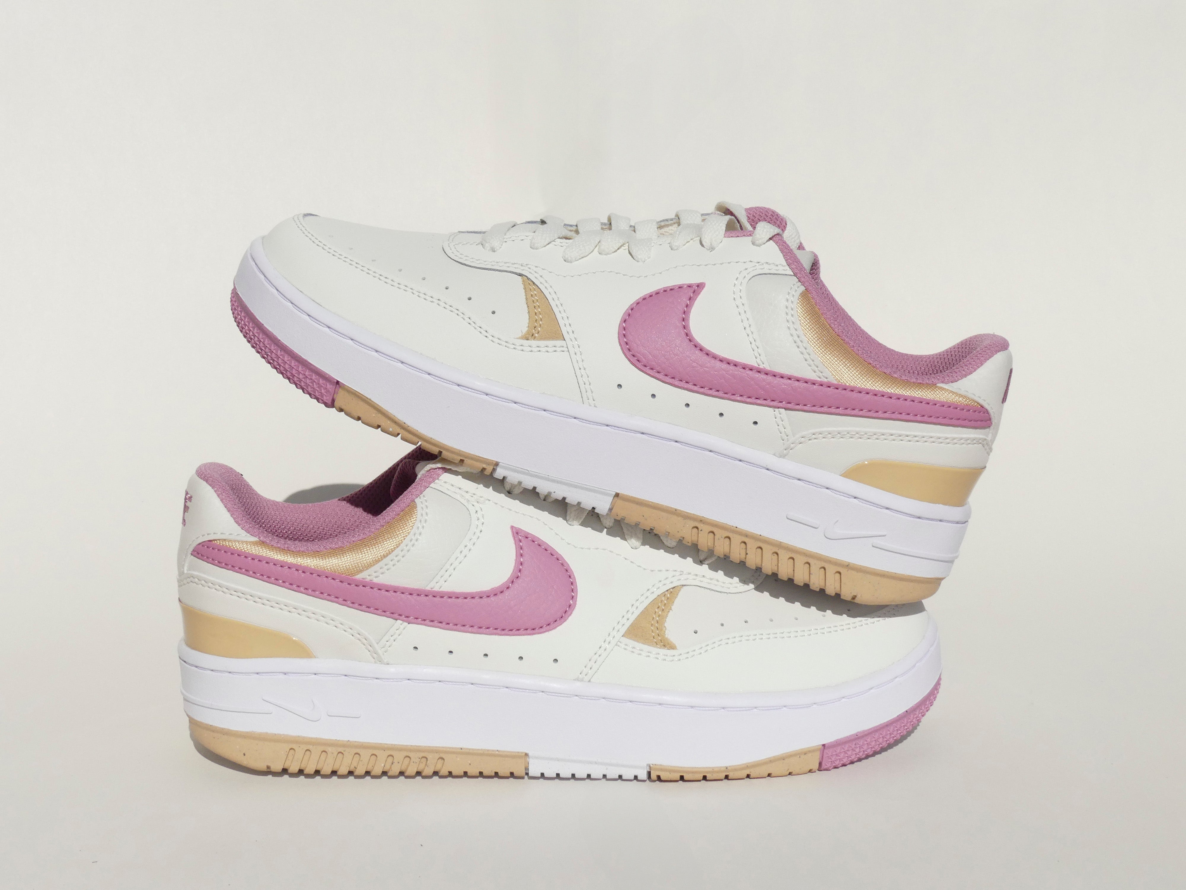 Nike Sneaker Weiß Rosa Camel