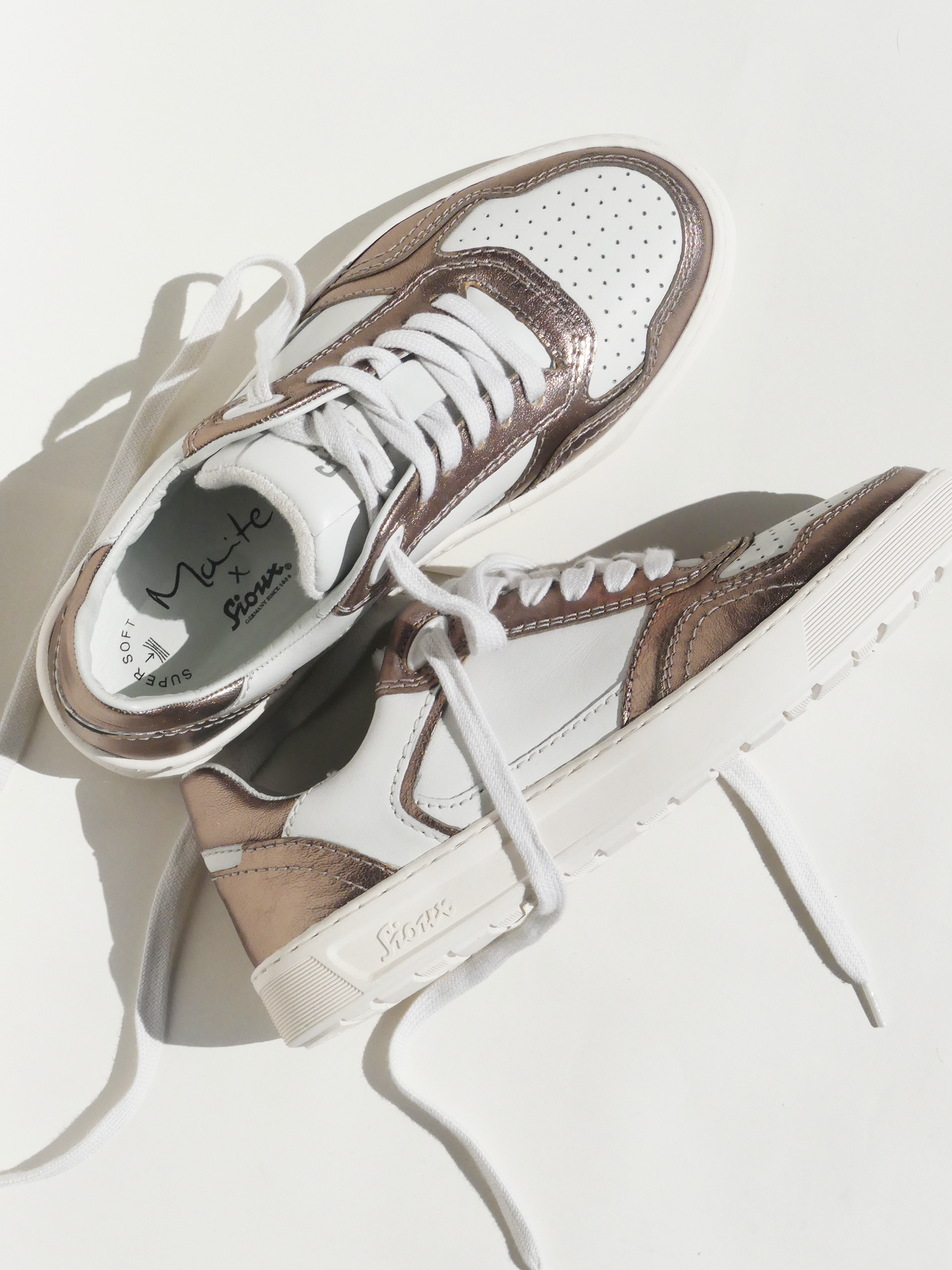 Rosegoldene Sneaker Maite Kelly Sioux