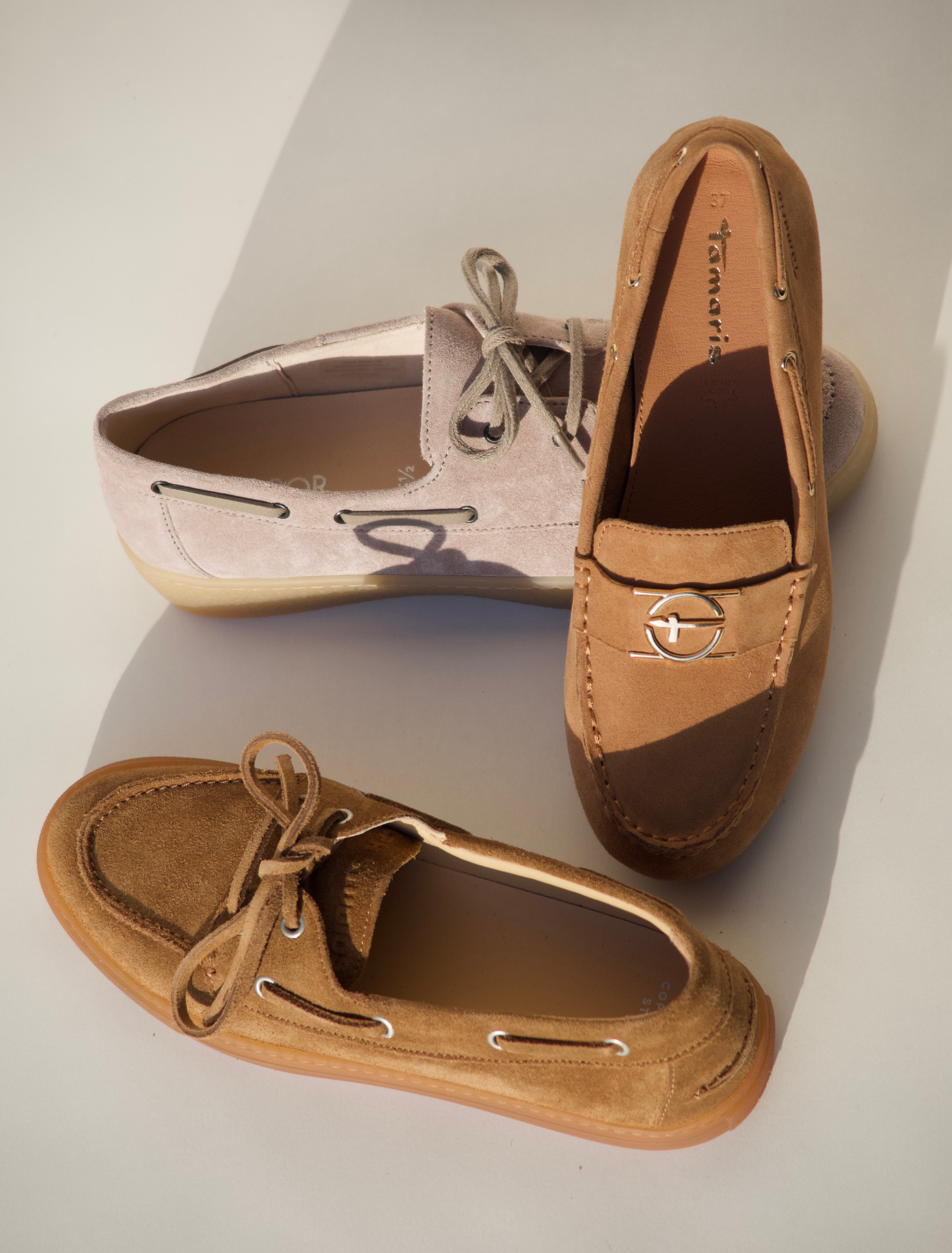 Bootsschuhe - der Frühjahrstrend in hellen Farben