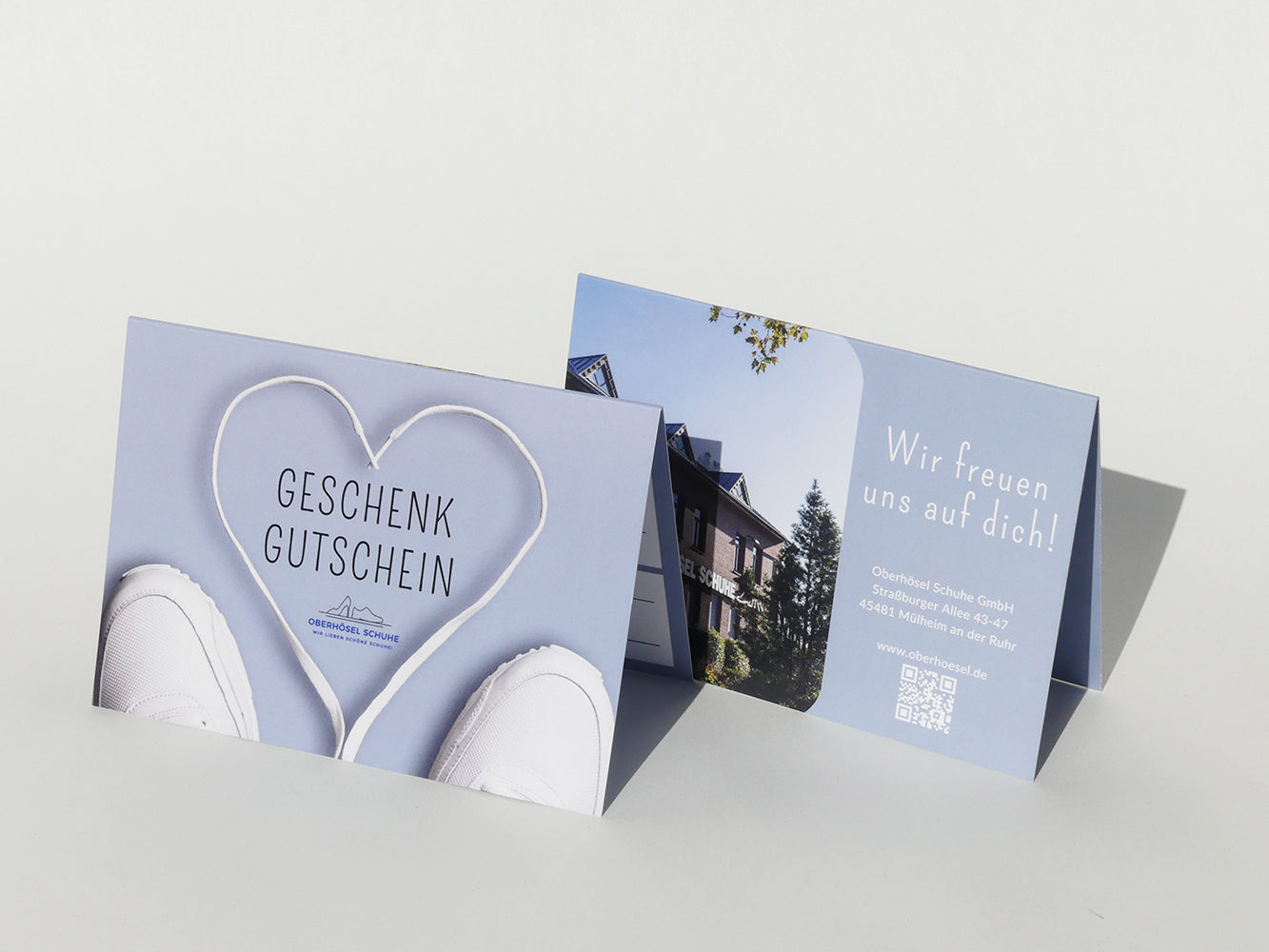 Verschenke Freude – mit dem Oberhösel Schuhe Geschenkgutschein